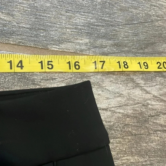 Talbots Curvy fit Flare pant trousers Black Women’s size 8 Business casual - Picture 8 of 14